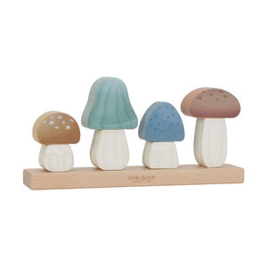 Champignons à empiler en bois Forest Friends 