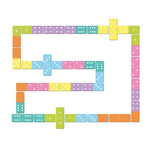 Dominos instruments de musique & animaux musiciens 