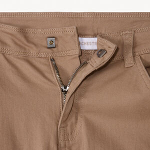 Pantalon cargo uni à poches soufflet pour garçon 