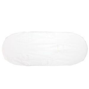 Drap-housse 2 en 1 pour nacelle 30 x 75 cm blanc 