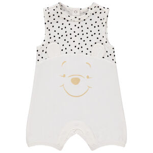 Combinaison courte motif Winnie l'ourson Disney pour bébé fille 