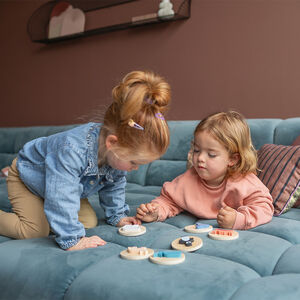 Puzzle formes d'animaux en bois  