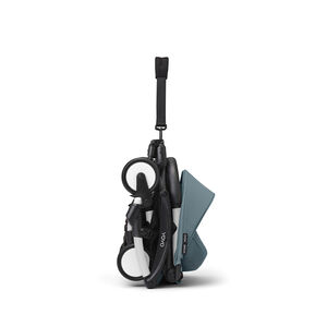 Poussette Stokke® YOYO³ à partir de 6 mois - cadre blanc/aqua 