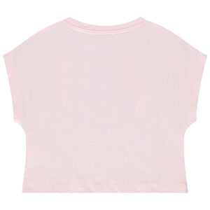 T-shirt manches courtes Stitch Disney forme boîte fille 