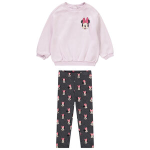 Ensemble sweat + caleçon imprimé Minnie Disney pour bébé fille 