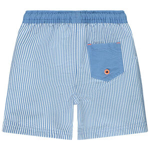 Short de bain rayé en seersucker pour bébé garçon 