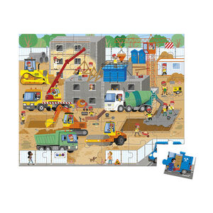 Puzzle chantier 36 pièces 