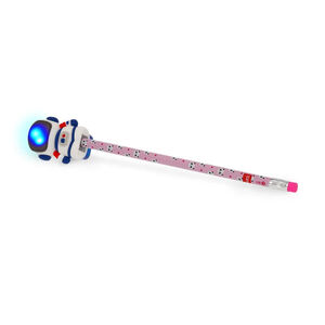 Taille-crayon lumineux avec réservoir Spationaute 