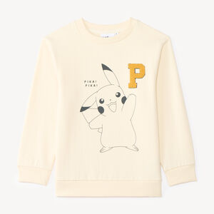 Sweat manches longues garçon Pikachu Pokémon  