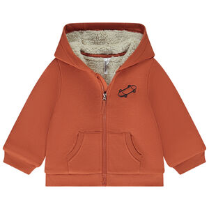 Gilet à capuche broderie skate pour bébé garçon 