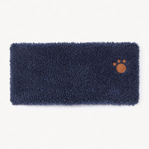 Snood uni effet moutonné doublé en micropolaire pour bébé 