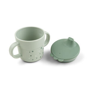 Tasse d'apprentissage Foodie Happy Dots Vert 
