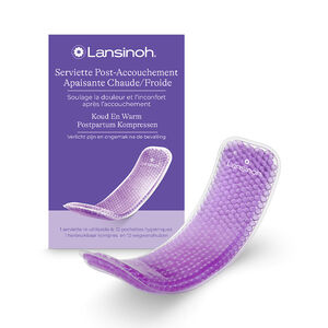 Serviette post-accouchement apaisante chaude/froide 