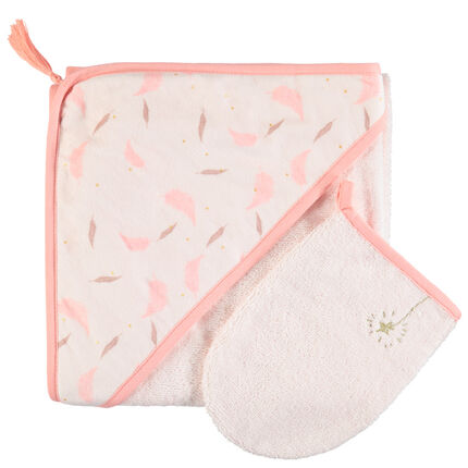 Cape De Bain Et Gant De Toilette Magic Bird Orchestra Fr