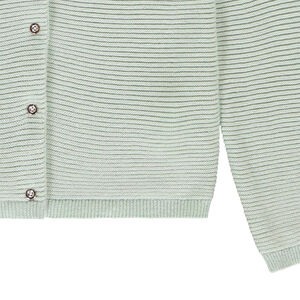 Gilet en tricot fantaisie avec lurex fille 