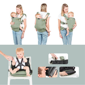 Porte-bébé évolutif Moov Boost - Vert sauge 