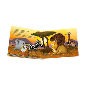 Livre sensoriel Play+ "Es-tu un lion comme moi ?" 