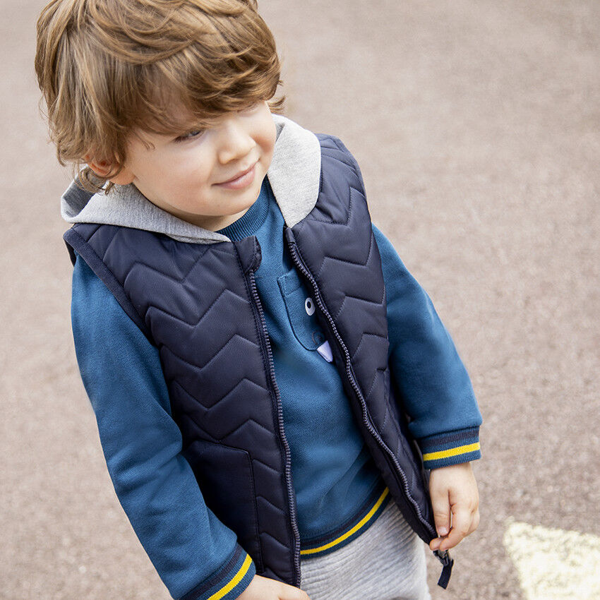 doudoune sans manche enfant garcon