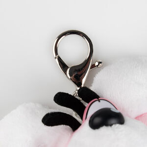 Porte clé peluche Diddl en tenue d'été - 15 cm 