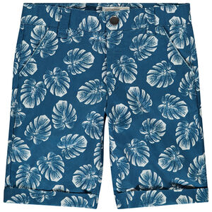 Bermuda imprimé feuilles de Monstera pour garçon 