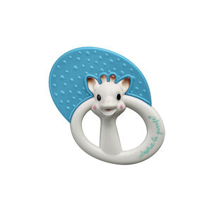Hochet à mordiller Sophie la Girafe - Bleu/Blanc 