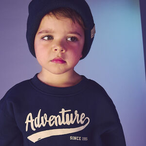 Sweat molleton oversize printé pour bébé garçon 