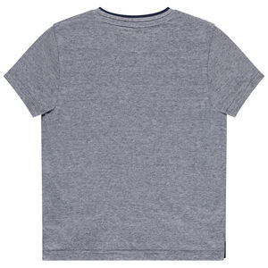 T-shirt manches courtes chiné fantaisie garçon 