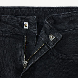 Jean en denim doublé avec label fantaisie pour garçon  