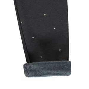 Caleçon en jersey contrecollé imprimé pois pour bébé fille 