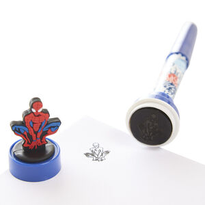 Stylo avec tampon Spider-Man Marvel 