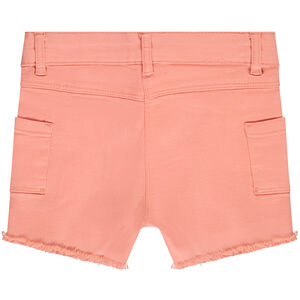 Short en jean finition raw cut fille 