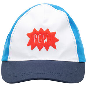 Casquette tricolore à message printé  