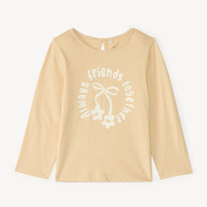 T-shirt manches longues print fantaisie pour bébé fille 