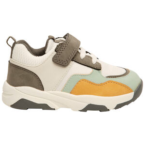 Baskets de sport à empiècements contrastés pour garçon 