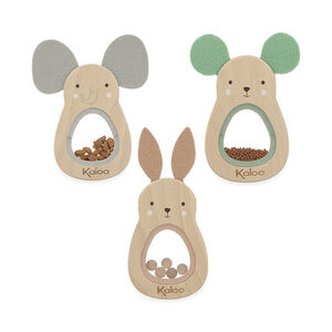 Hochet à sons en bois (modèle aléatoire) 