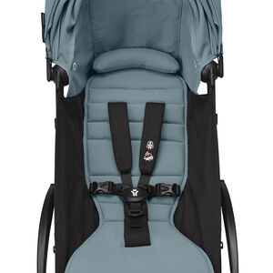 Poussette Stokke® YOYO³ de la naissance à 3 ans - cadre blanc/aqua 