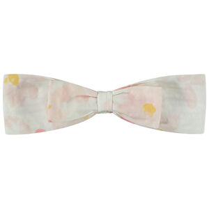 Bandeau à nœud imprimé floral pour bébé fille 