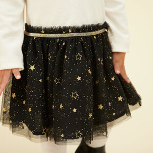 Robe bi-matière avec patch Harry Potter Warner pour bébé fille 