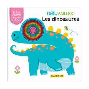 Livre à trous Les dinosaures 
