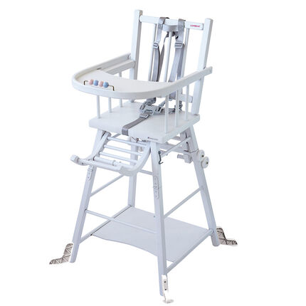 Chaise Haute Traditionnelle Marcel Transformable Blanc Orchestra Fr