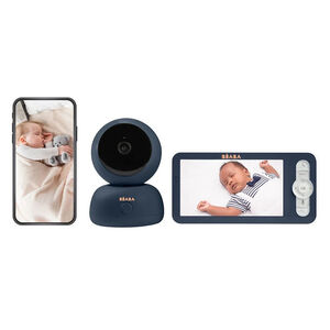 TKMARS Babyphone Caméra Vidéo sans WiFi Visiophone Bébé Naissance sans Fil  Audio Communication Bidirectionnelle 2,4 GHz Capteur de Température Vision