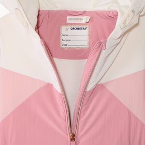 Coupe-vent doublé effet color block pour fille 