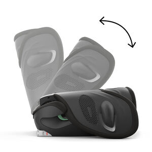 Siège-auto pliable Solution G2 i-Fix Plus moon black 