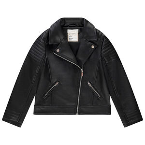 Perfecto esprit biker en simili cuir pour fille 