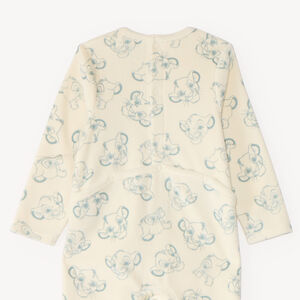 Lot de 2 dors-bien en velours bébé garçon print Simba Disney 