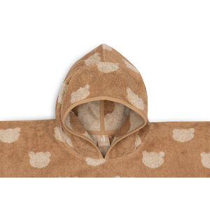 Ponho de bain éponge Jaquard réversible Teddy Bear 