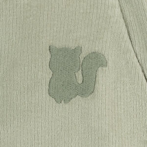 Gigoteuse à manches amovibles en velours côtelé TOG 3.5 écureuil vert 