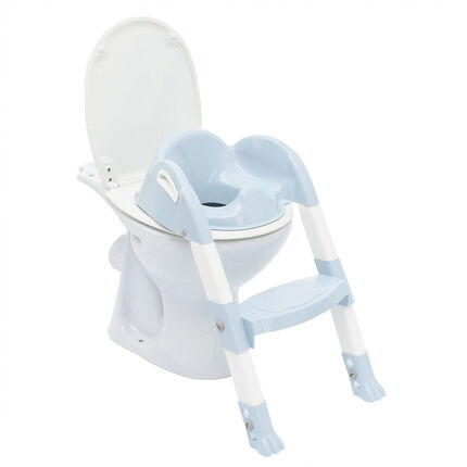 Reducteur De Toilettes Kiddyloo Fleur Bleue Blanc Orchestra Fr