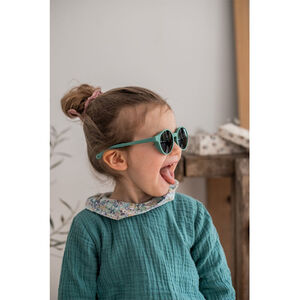 Lunettes de soleil avec cordon élastique 2-4 ans - Tropical Green 