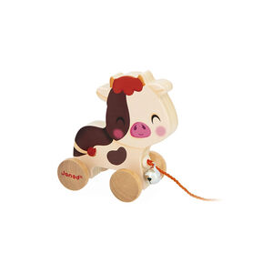 Vache à promener et à tirer  